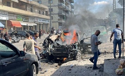 إصابة في غارة إسرائيلية على مركبة جنوب لبنان