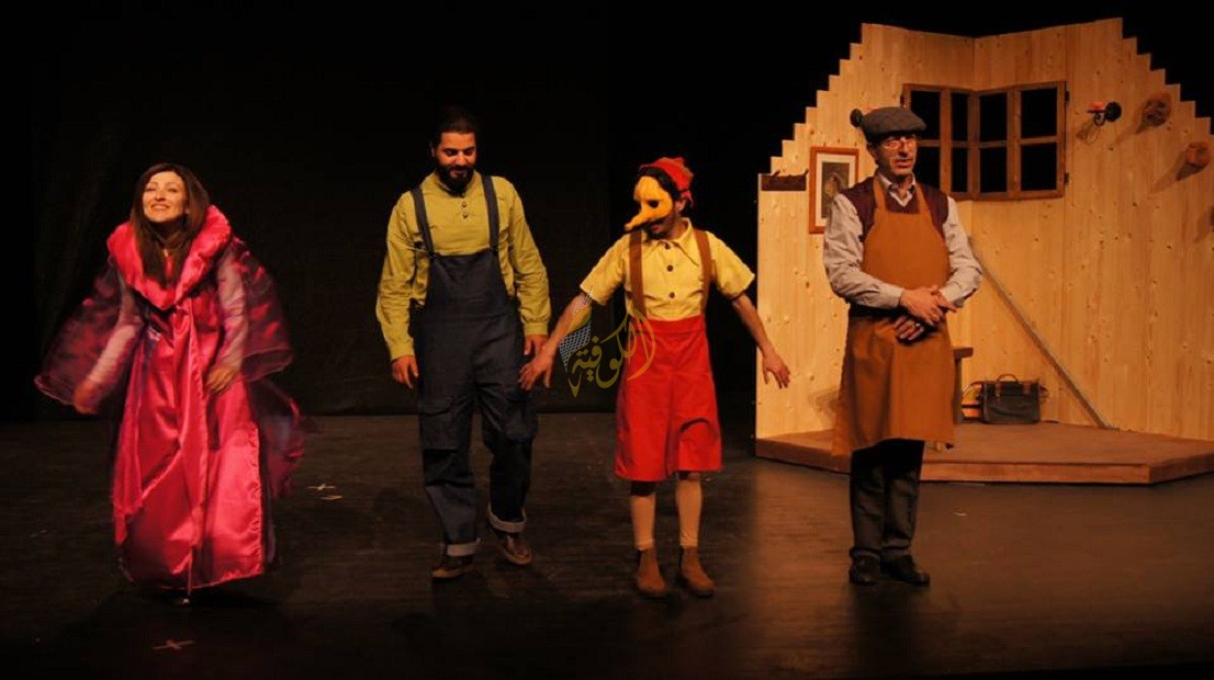 خشبة المسرح الوطني الفلسطيني - الحكواتي