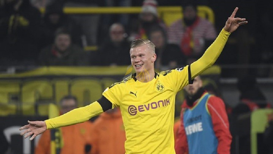 هالاند يحقق الفوز لفريقه